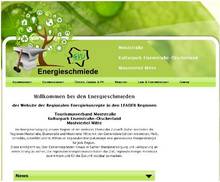 Die offizielle Homepage des regionalen Energiekonzeptes www.energie-schmiede.at